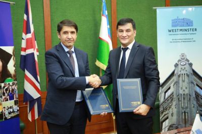 MoU signed between the Central Bank of the Republic of Uzbekistan and WIUT