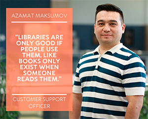 Technical Support Officer - Khasan Ibragimov
