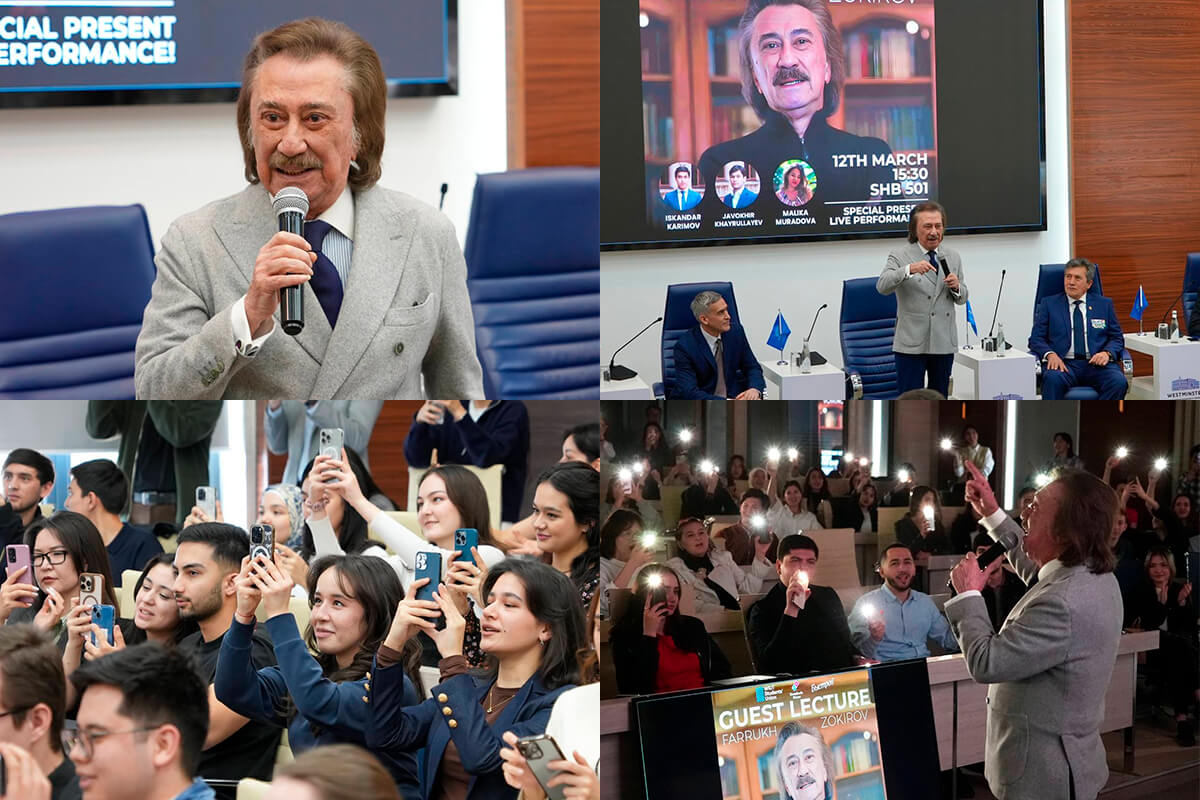 WIUT Proudly Hosts Farrukh Zakirov