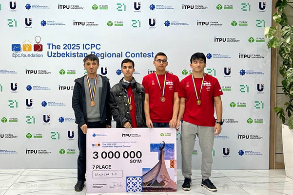 WIUT Students Shine at ICPC Uzbekistan 2025!